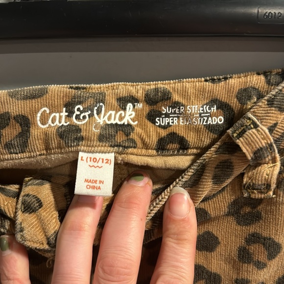 Cheetah print corduroy skirt - Picture 4 of 11